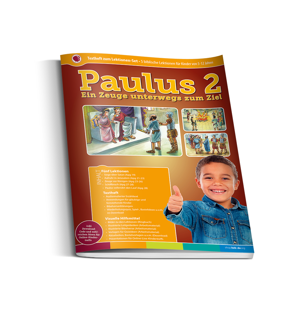 Paulus 2 - Ein Zeuge unterwegs zum Ziel - Lektionen-Set  - Printversion