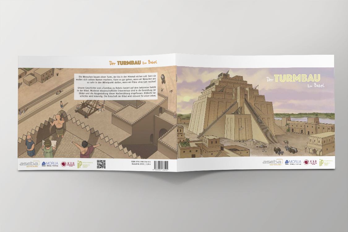 Der Turmbau zu Babel - Bilderheft mit Text für Kinder und Mitarbeiter
