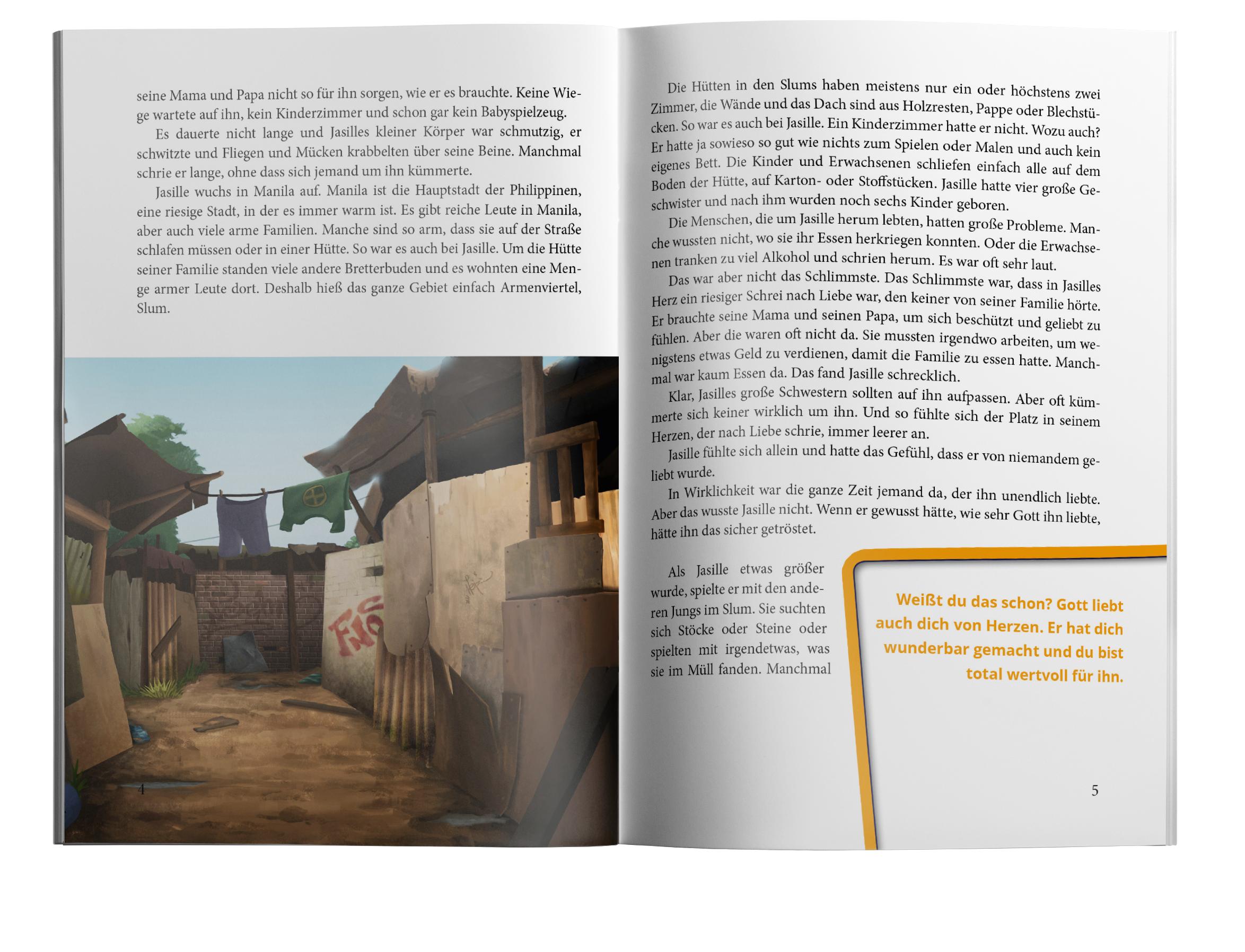 Jasille – Ein Straßenkind findet ein Zuhause (Leseheft für Kinder)