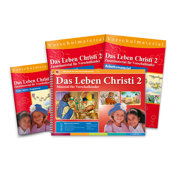 Das Leben Christi - Band 2 - Material für Vorschulkinder mit Ringbuch