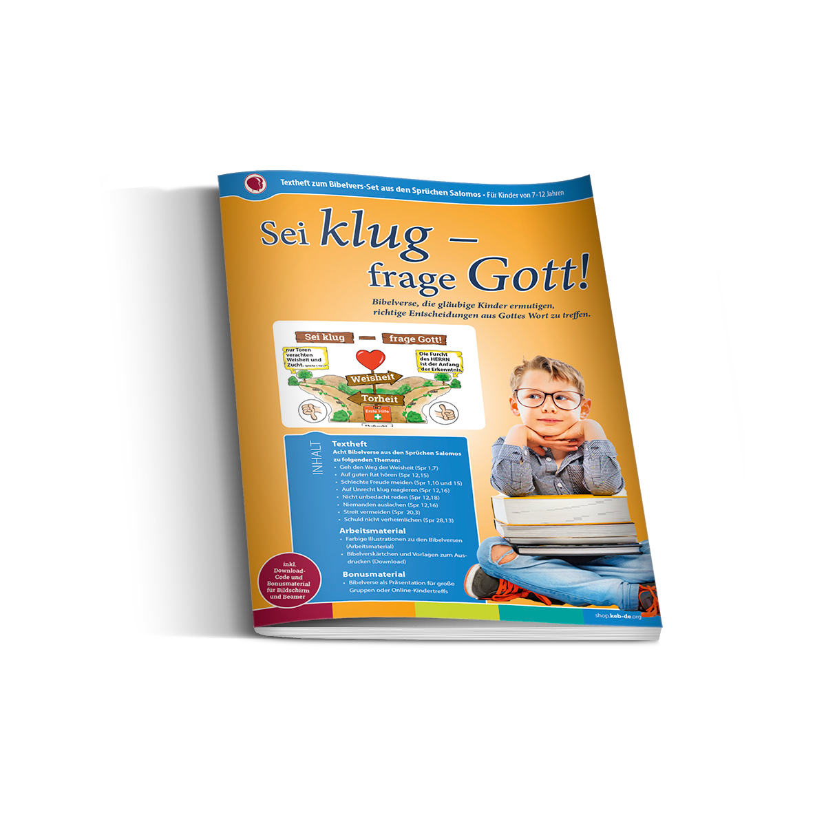 6000_1 Sei klug - frage Gott - Bibelvers-Set