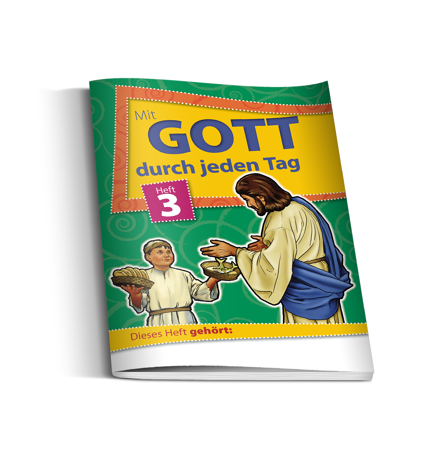 6320Wy9lHdNi2jK4C Mit Gott durch jeden Tag Heft 3 - Andachten für das erste Lesealter