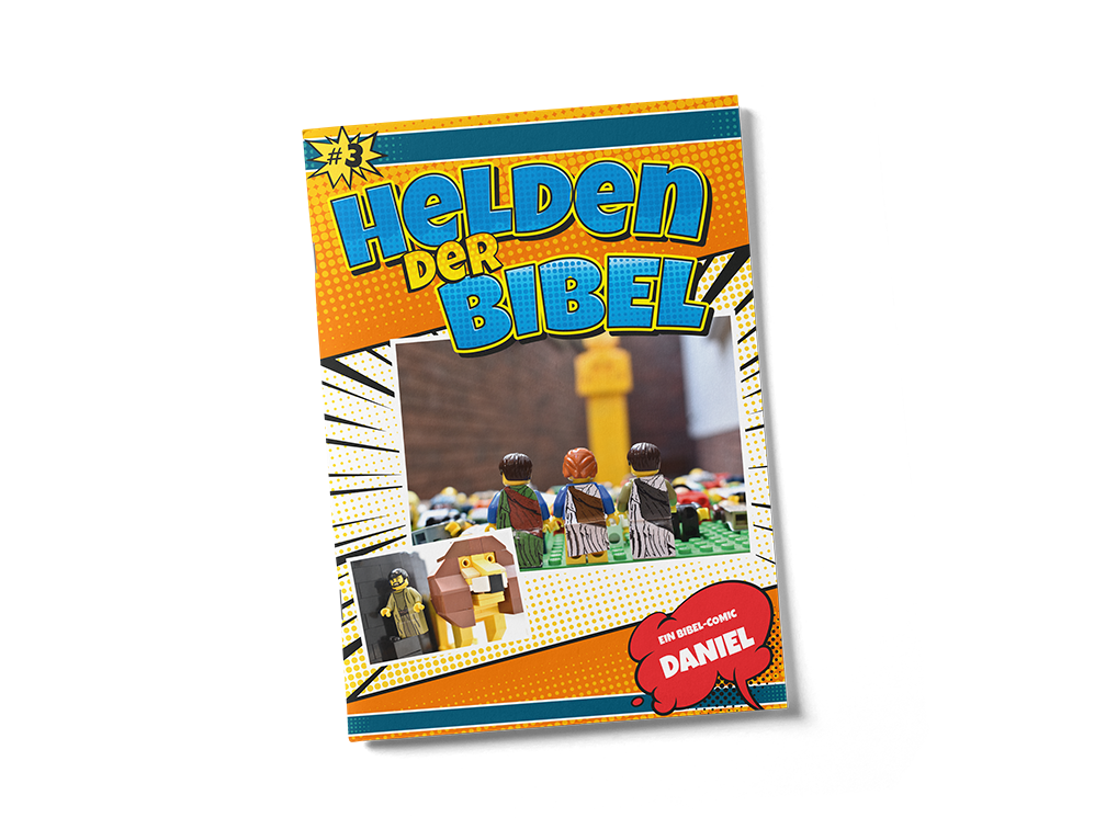 Helden der Bibel – Daniel | Eine Bibel-Comic-Geschichte für Kinder mit Lego® nachgebaut