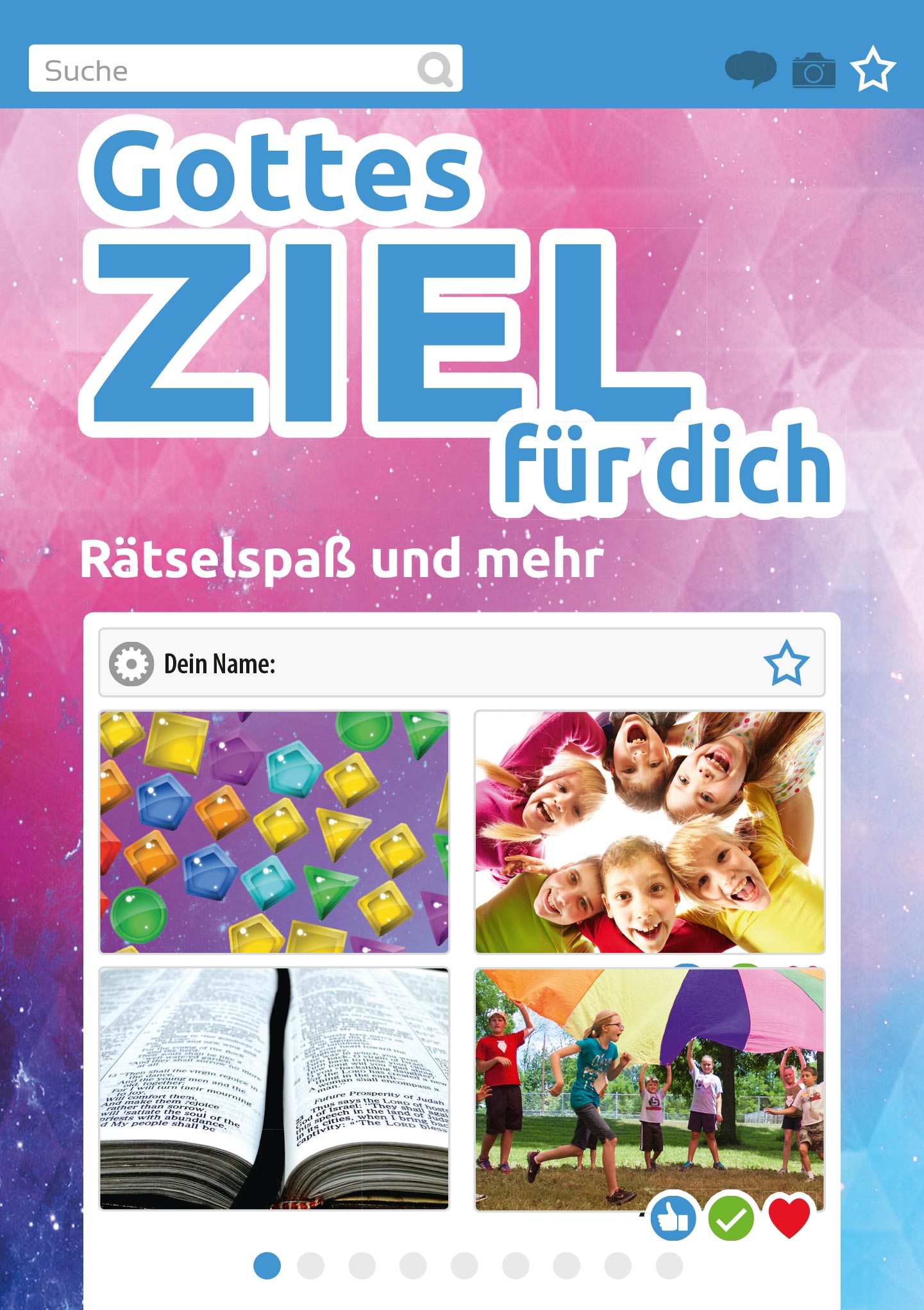 1372 Gottes Ziel für dich - Rätselspaß und mehr