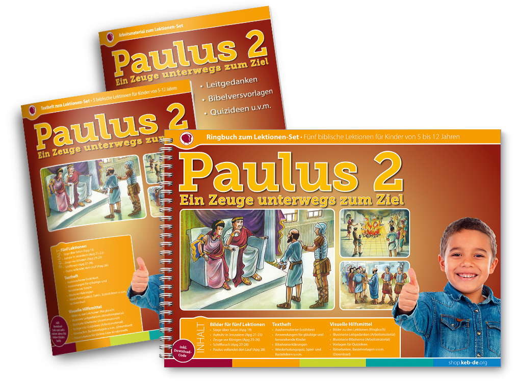Paulus 2 - Ein Zeuge unterwegs zum Ziel - Lektionen-Set  - Printversion