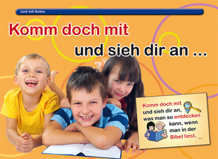 5030 Komm doch mit und sieh dir an - Liedplakat