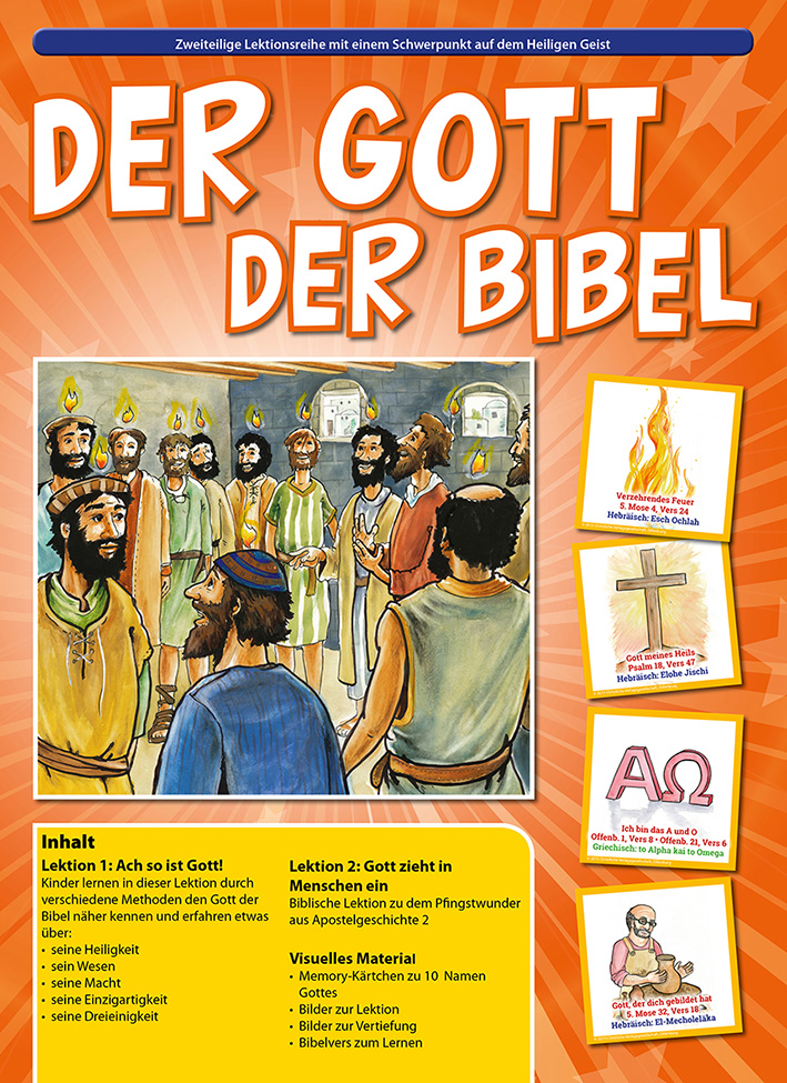 2620 Der Gott der Bibel - Zweiteilige Lektionsreihe mit einem Schwerpunkt auf dem Heiligen Geist