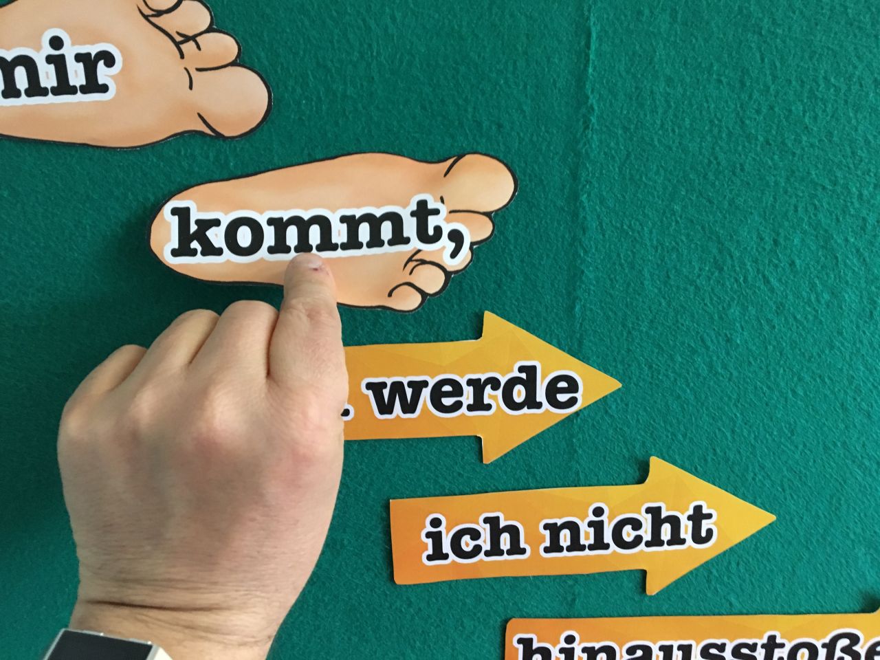 Haftpapier für Flanelltafel Einzelblatt A4 7050